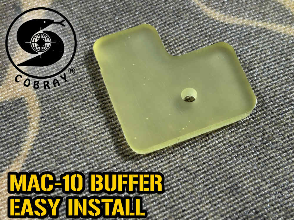 MAC-10 EZ install Buffer TAPCO 90 durometer urethane COBRAY M10 RPB Ingram-img-0