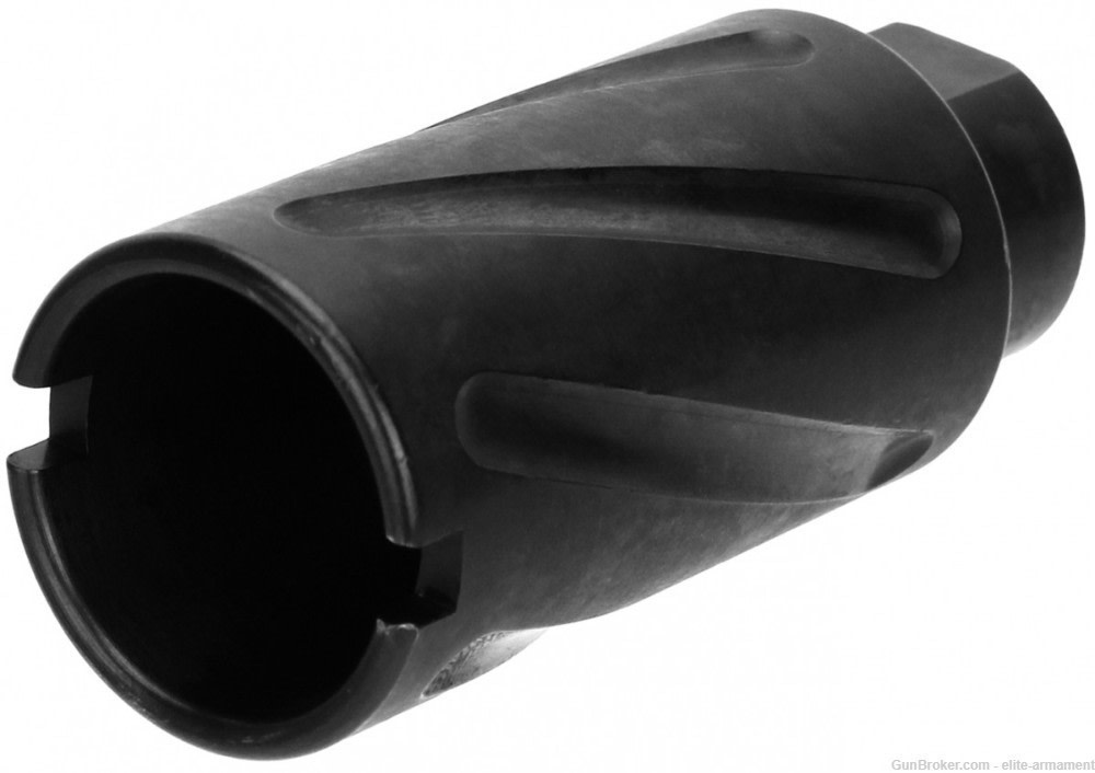 .300 BLK Flash Blast Can Compensator Muzzle Brake 5/8-24 TPI USA Made Steel-img-3