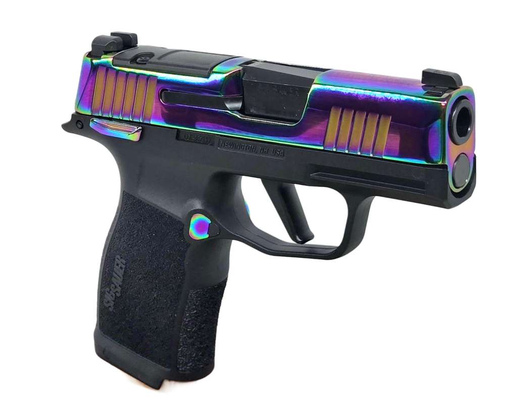 SIG SAUER P365X 9MM RAINBOW TI 12+1 NS  (FREE FOXTROT EDC LIGHT)-img-2