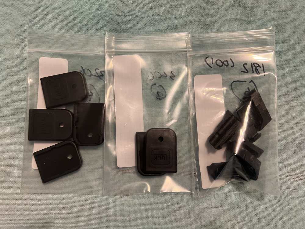 Glock 9mm And 10mm Magazine Base Plates And Followers.-img-1