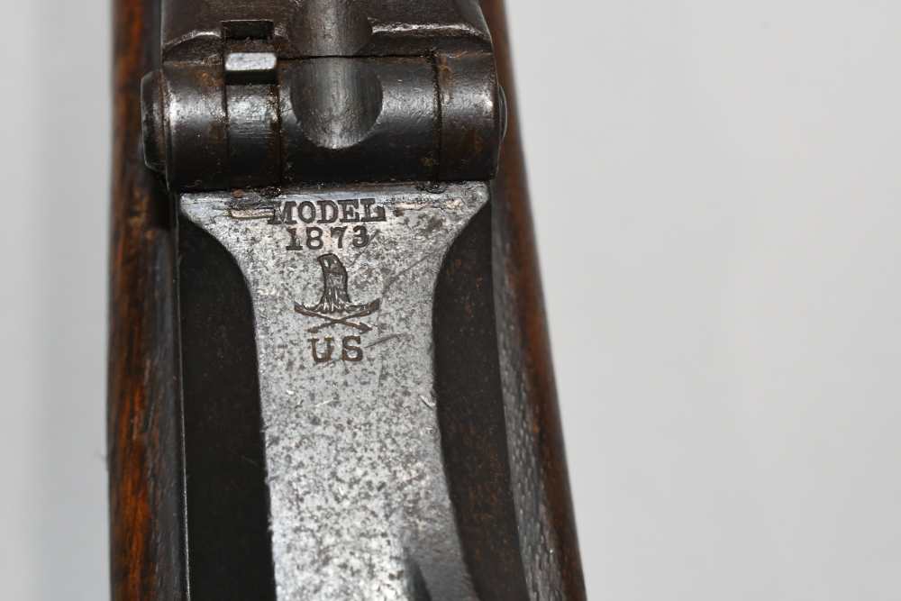 US Springfield Model 1888 Trapdoor Rifle 45-70 Govt W 1882 Triangular Bayo-img-23
