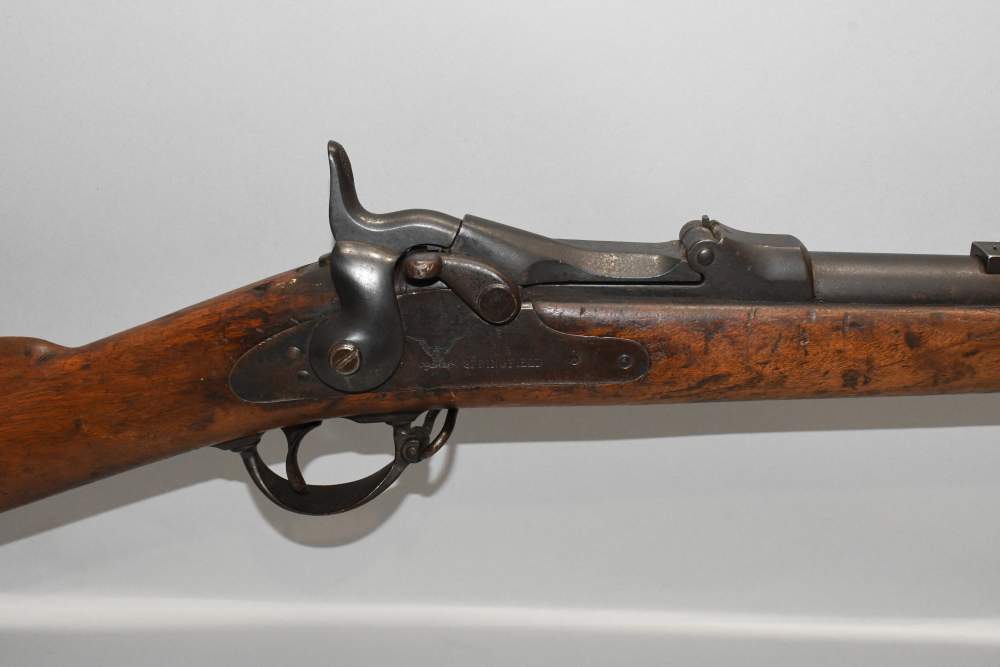 US Springfield Model 1888 Trapdoor Rifle 45-70 Govt W 1882 Triangular Bayo-img-3