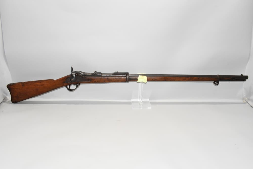 US Springfield Model 1888 Trapdoor Rifle 45-70 Govt W 1882 Triangular Bayo-img-0