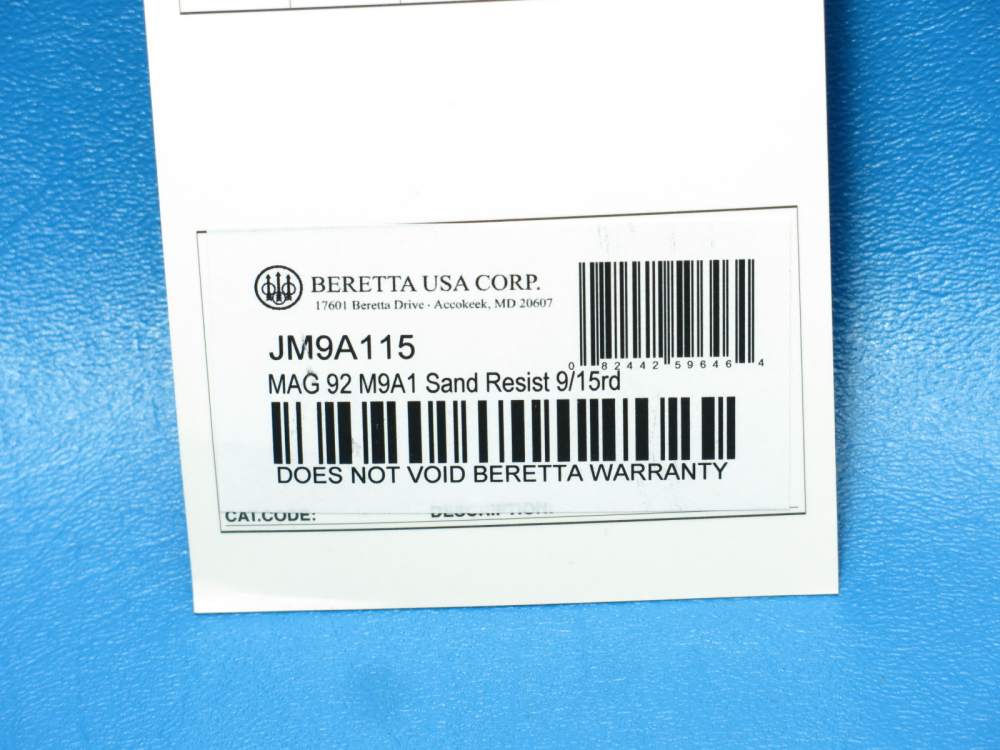 Beretta 92FS M9 92X M9A1 9mm Sand Resistant PVD Coating 15-Round Magazine-img-7