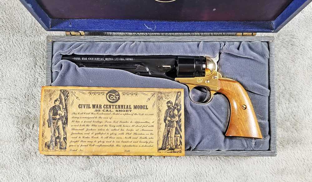 Colt Civil War Centennial Replica 22 Short 6" Barrel-img-0