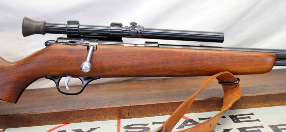 vintage MARLIN Model 81 DL bolt action rifle .22 cal 24" WEAVER Scope C&R-img-2