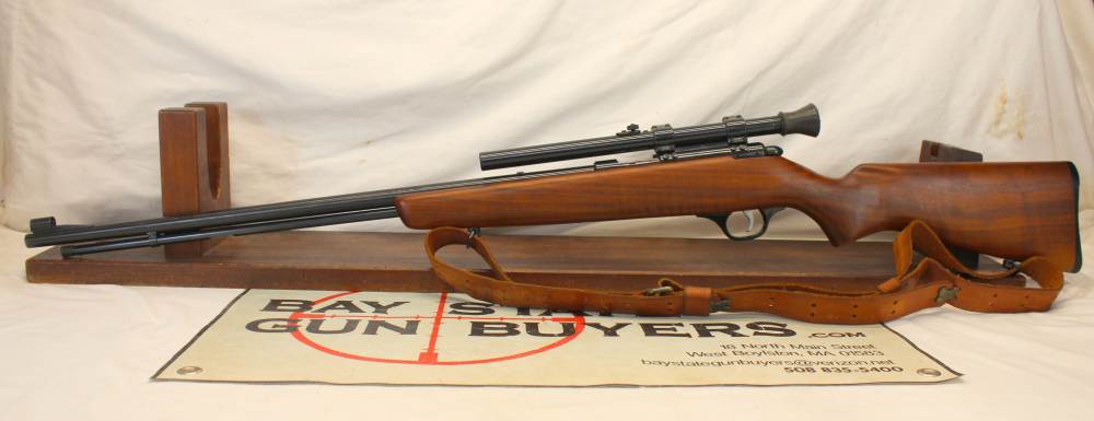 vintage MARLIN Model 81 DL bolt action rifle .22 cal 24" WEAVER Scope C&R-img-4