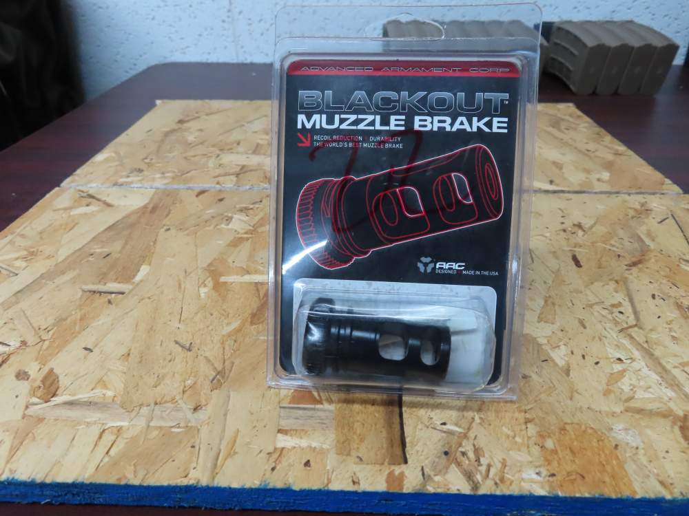 Advanced Armament Corp AAC Muzzlebreak/Adaptor 22 cal-img-0