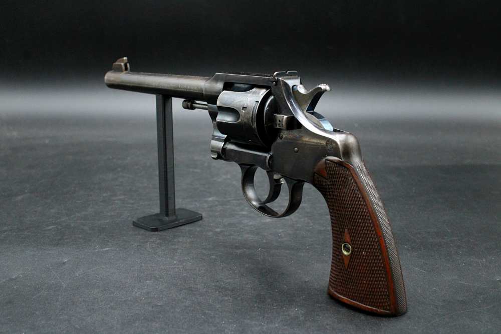 Colt Officer's Model 1906 Early Production .38 Spl 6" Target ORIGINAL GRIPS-img-12