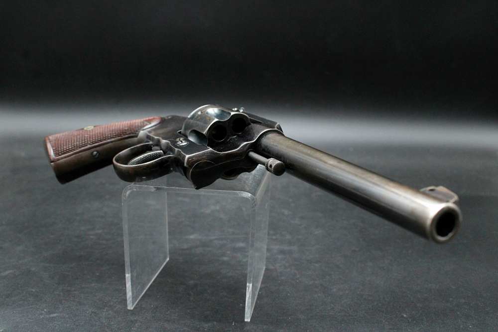 Colt Officer's Model 1906 Early Production .38 Spl 6" Target ORIGINAL GRIPS-img-17