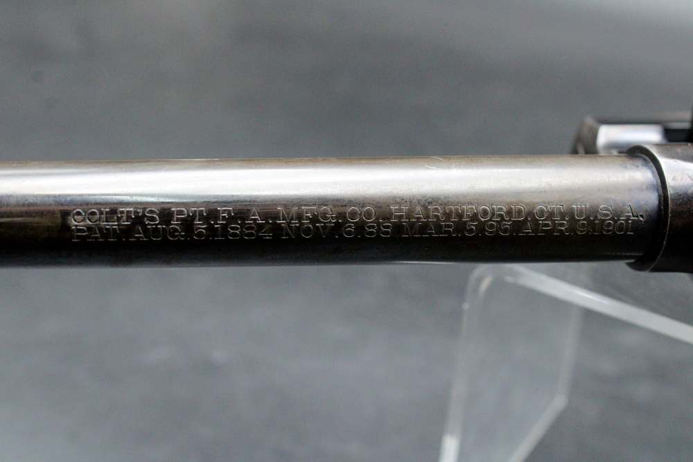 Colt Officer's Model 1906 Early Production .38 Spl 6" Target ORIGINAL GRIPS-img-19