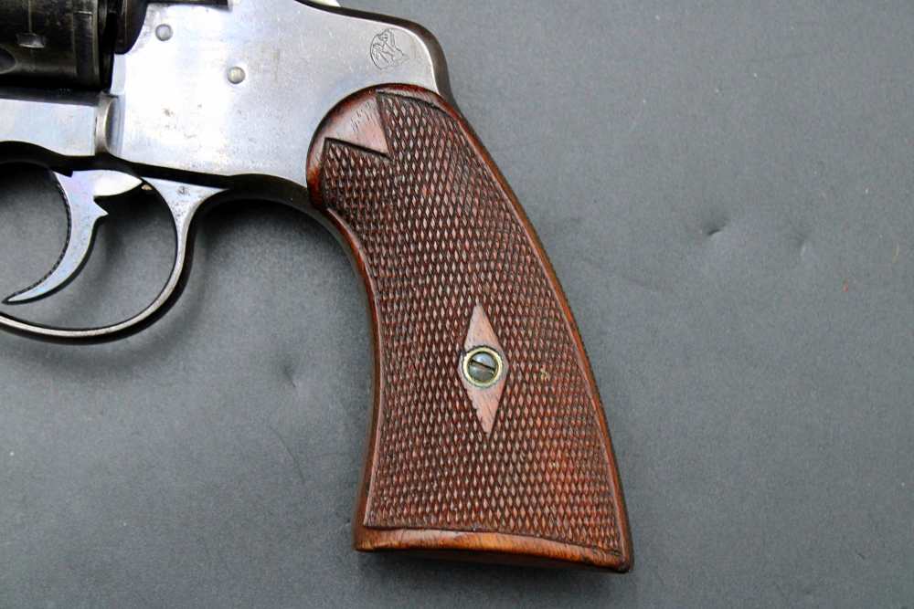 Colt Officer's Model 1906 Early Production .38 Spl 6" Target ORIGINAL GRIPS-img-2