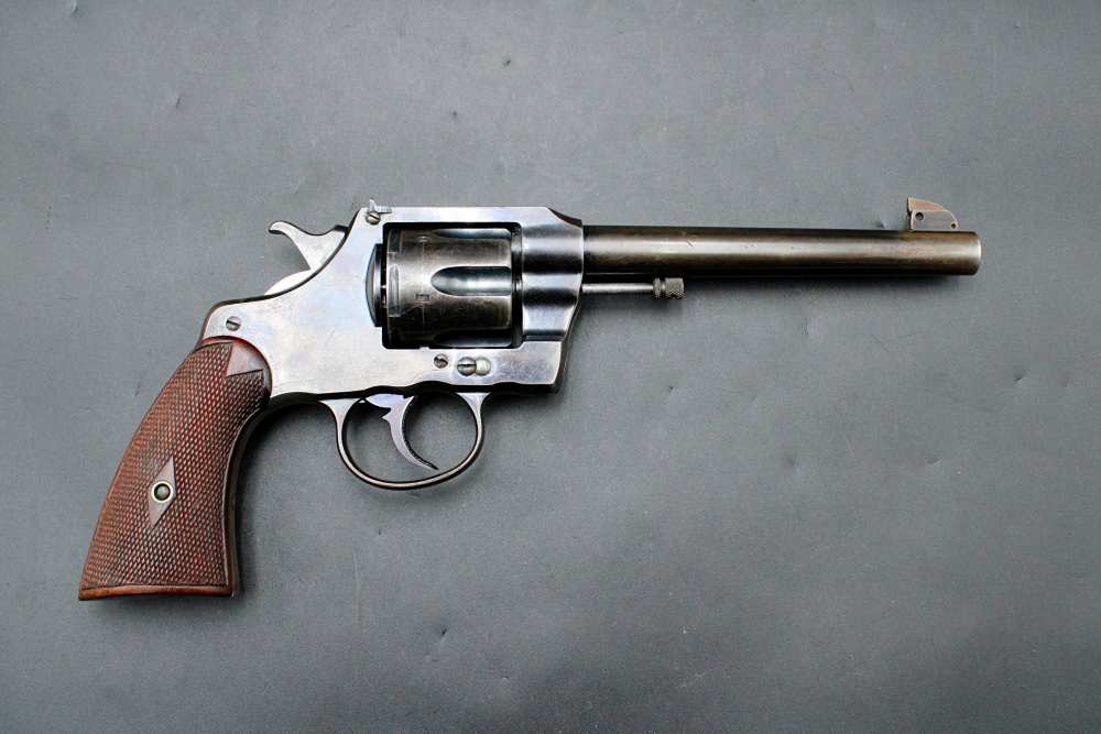 Colt Officer's Model 1906 Early Production .38 Spl 6" Target ORIGINAL GRIPS-img-6