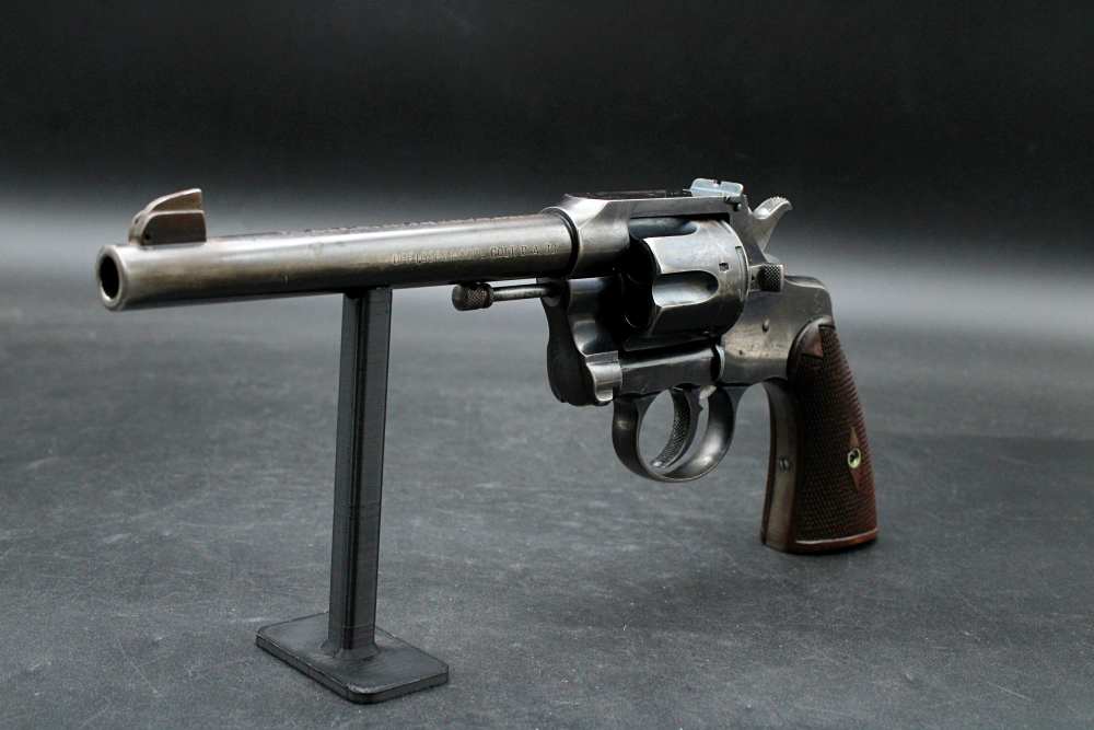 Colt Officer's Model 1906 Early Production .38 Spl 6" Target ORIGINAL GRIPS-img-11