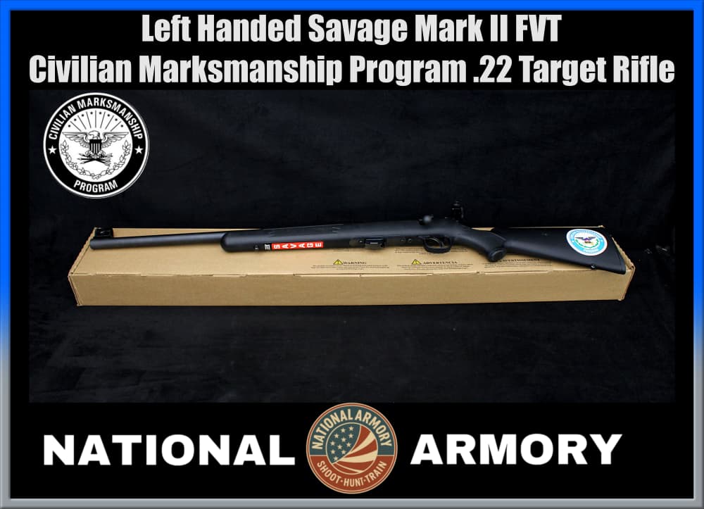 Savage Mark II FVT CMP Left Handed .22 LR Target Rifle-img-0