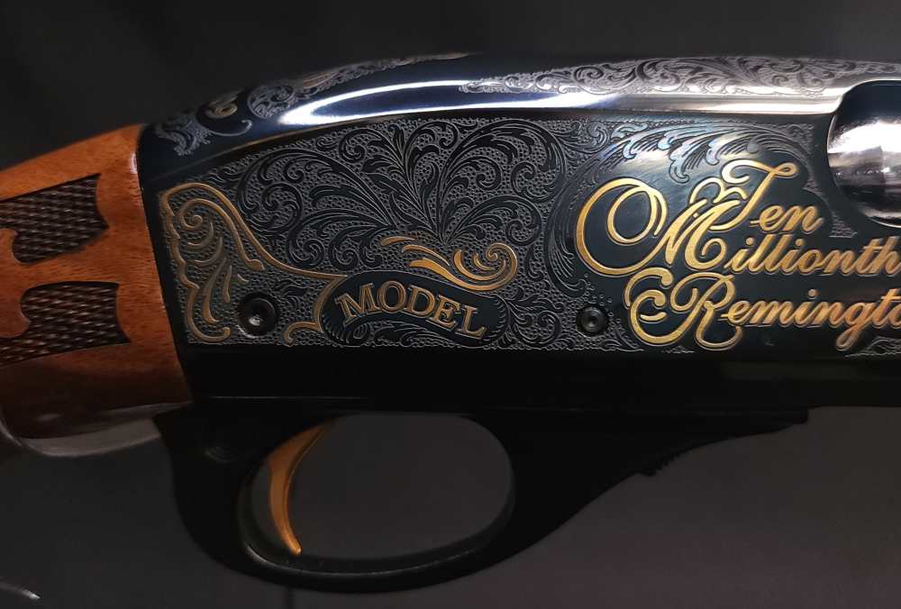 Remington 10 Millionth 870 Commemorative 12ga 28" 1/10 STUNNER Layaway RARE-img-8