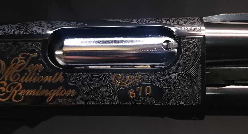 Remington 10 Millionth 870 Commemorative 12ga 28" 1/10 STUNNER Layaway RARE-img-10
