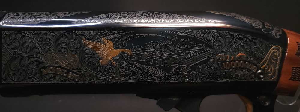 Remington 10 Millionth 870 Commemorative 12ga 28" 1/10 STUNNER Layaway RARE-img-19