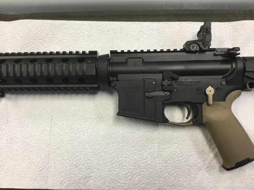 GEISSELE Super Duty - 55.6/16" - VG Cond, Magpul stock, sight, grip-img-5
