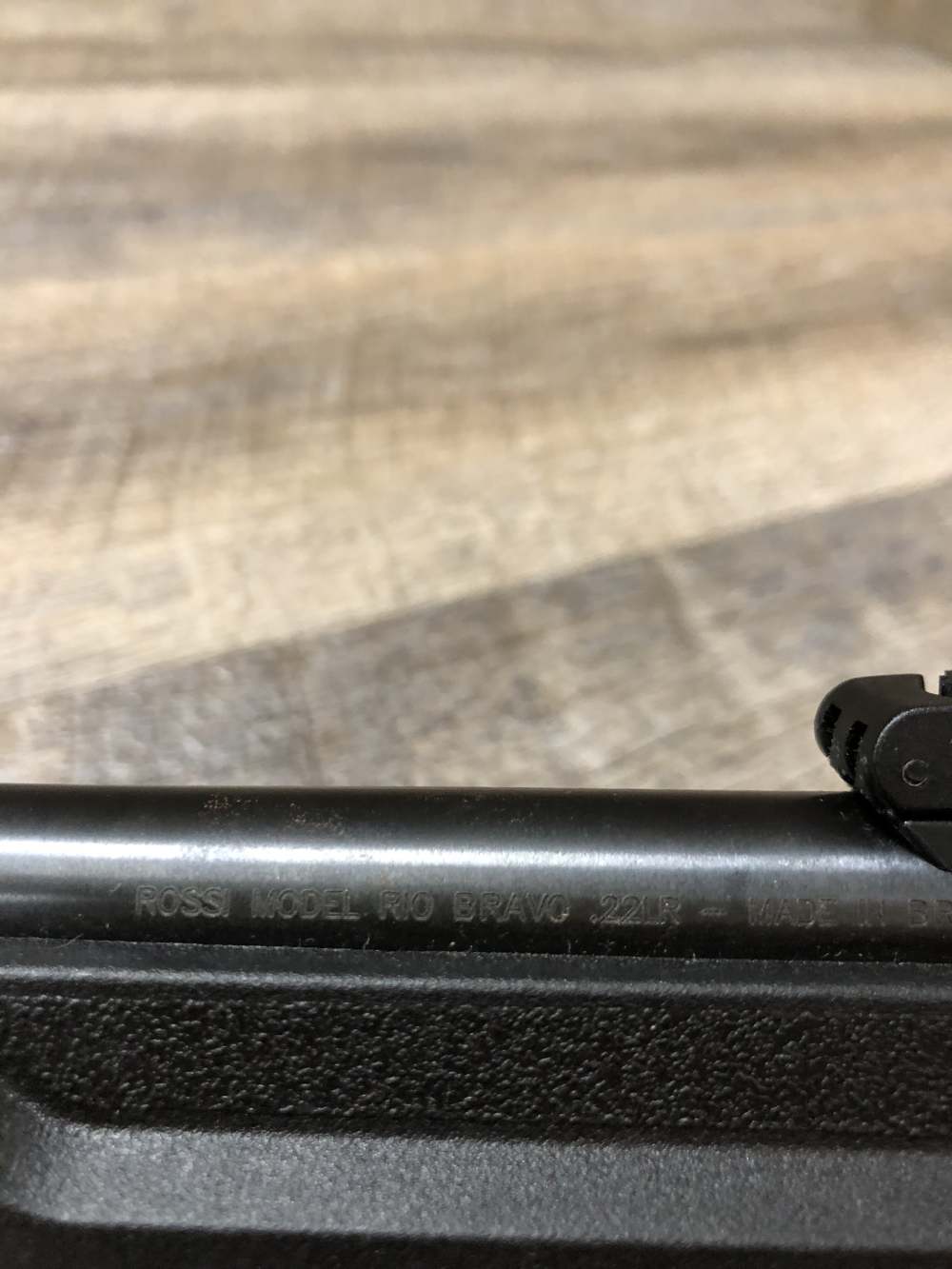 Rossi Rio Grande 22LR Lever Action Rifle Black Synthetic USA Flag w/ Box-img-15