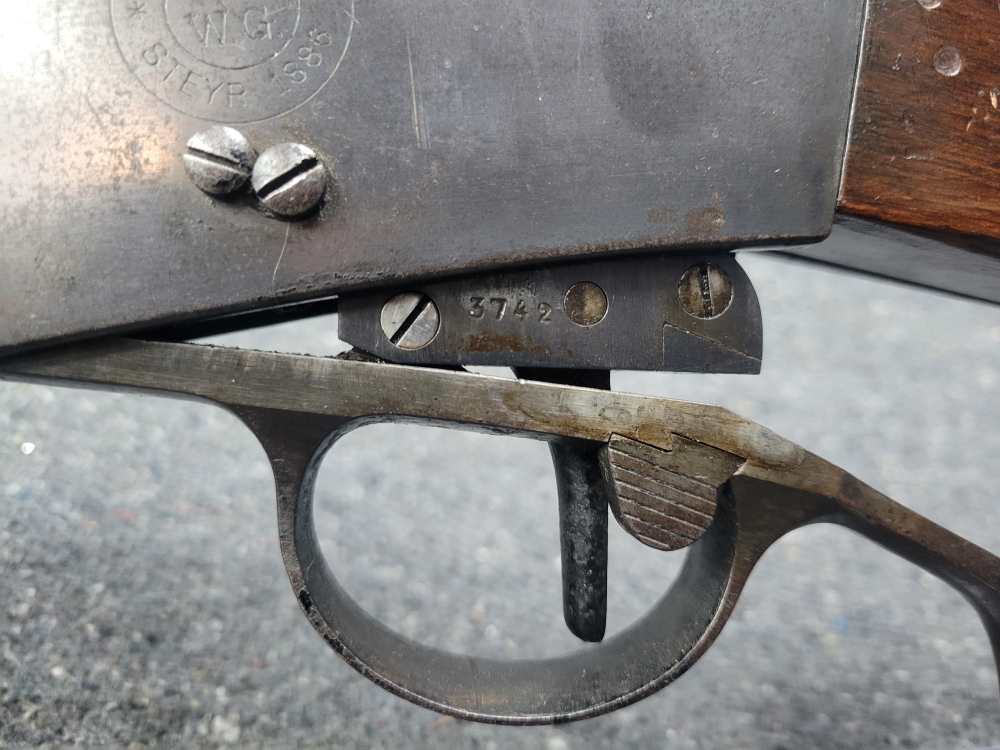Steyr 1885 Guedes ZAR Issue Cal. 8x60r. TAKE A SHOT-img-8