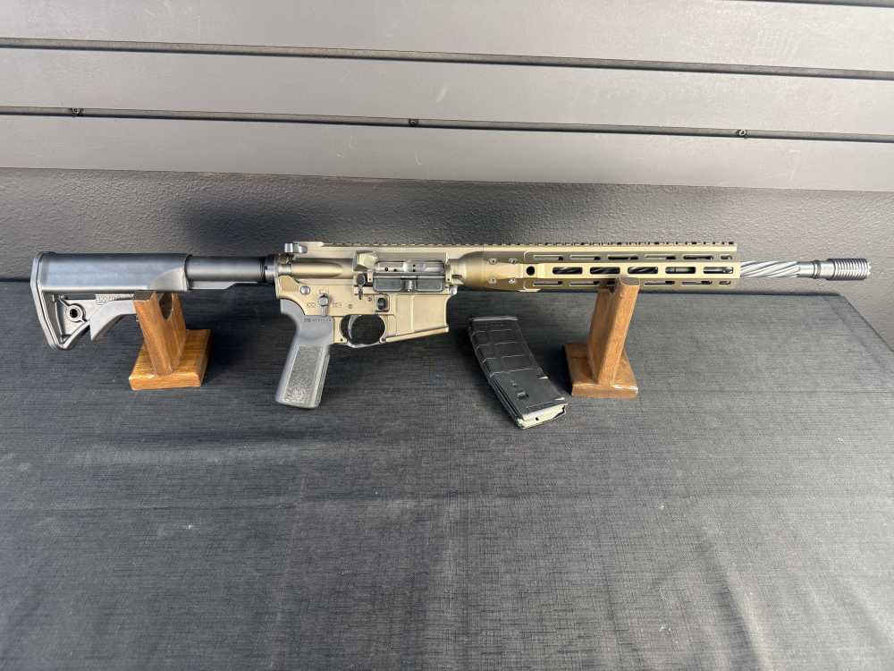 LWRC M6 IC DI 5.56 Burnt Bronze 16" Ambi  Troy Brake-img-5