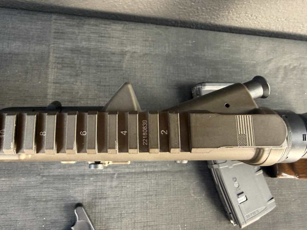 LWRC M6 IC DI 5.56 Burnt Bronze 16" Ambi  Troy Brake-img-8