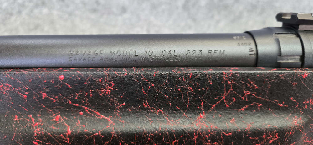 Savage Model 10 223 Rem 20" Hvy Barrel + Rail + McMillan stock Custom Rifle-img-5