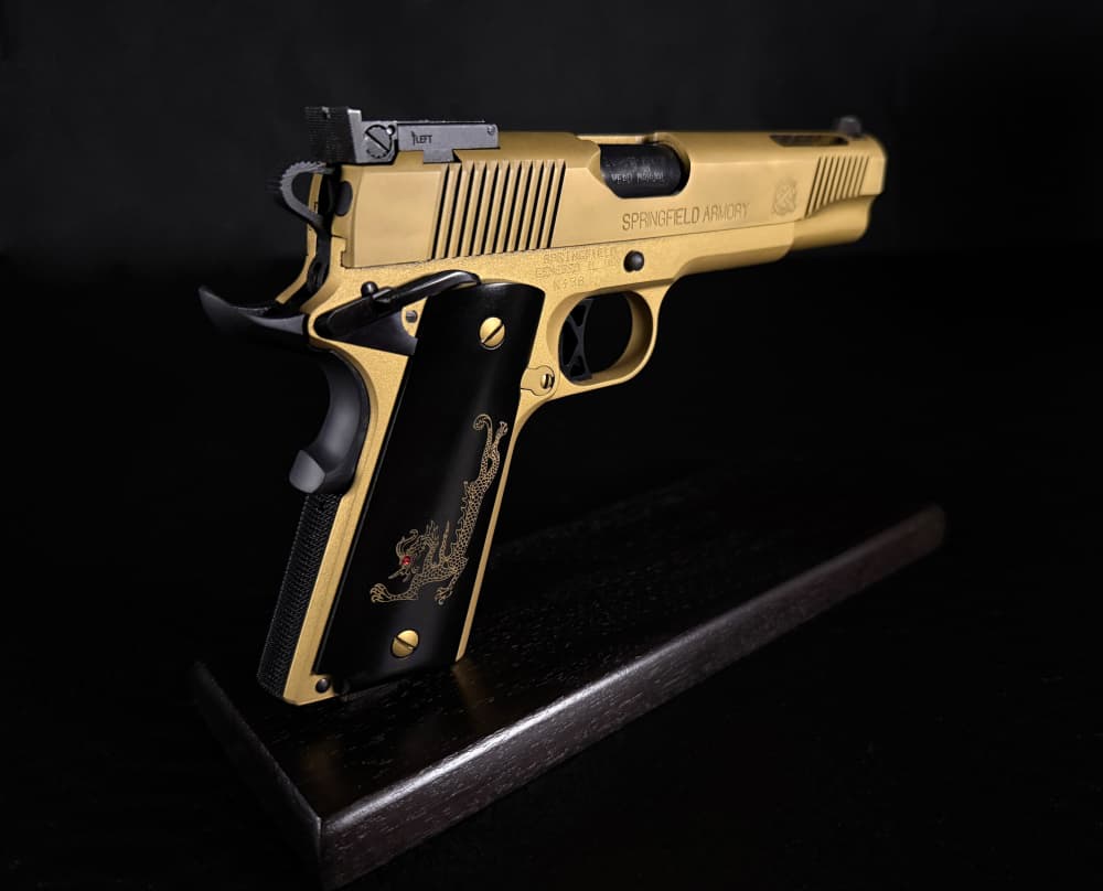Face Off Castor Troy Springfield 1911 V12 45 ACP Movie Collector's Package-img-11