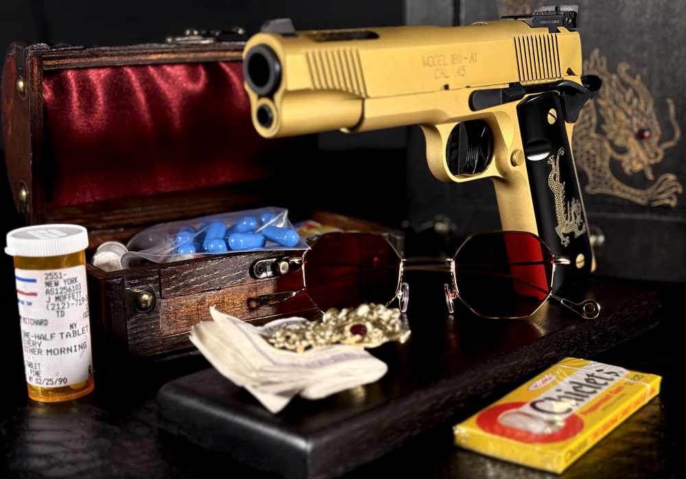 Face Off Castor Troy Springfield 1911 V12 45 ACP Movie Collector's Package-img-0