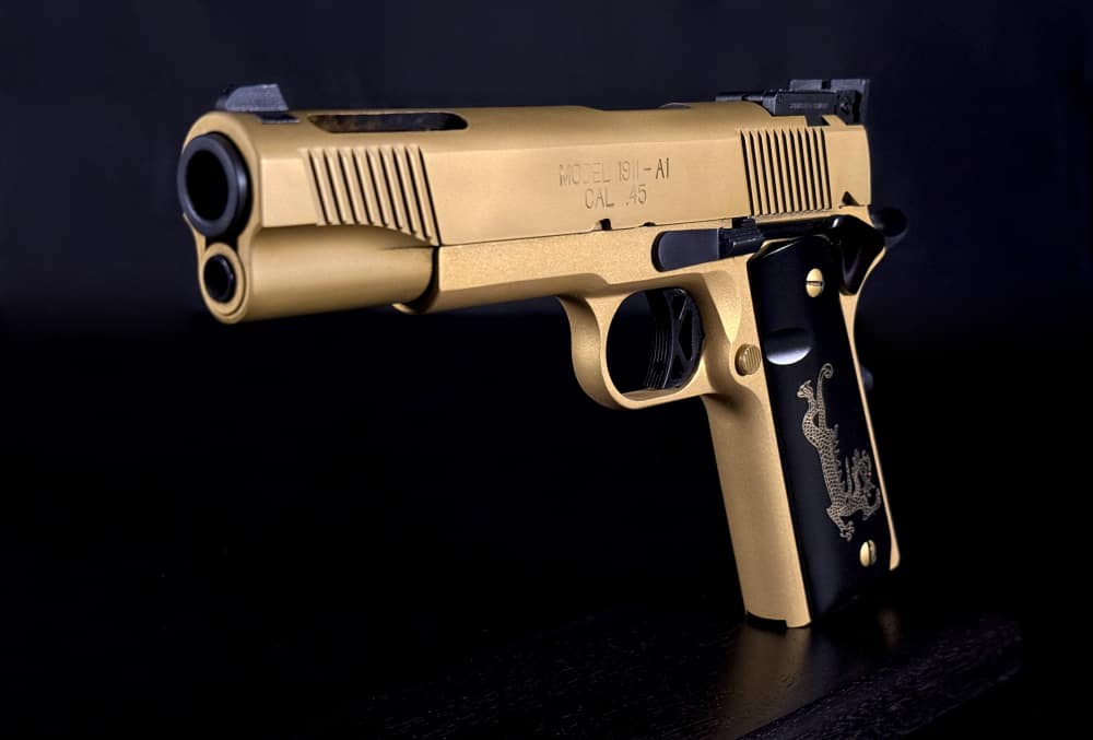 Face Off Castor Troy Springfield 1911 V12 45 ACP Movie Collector's Package-img-19