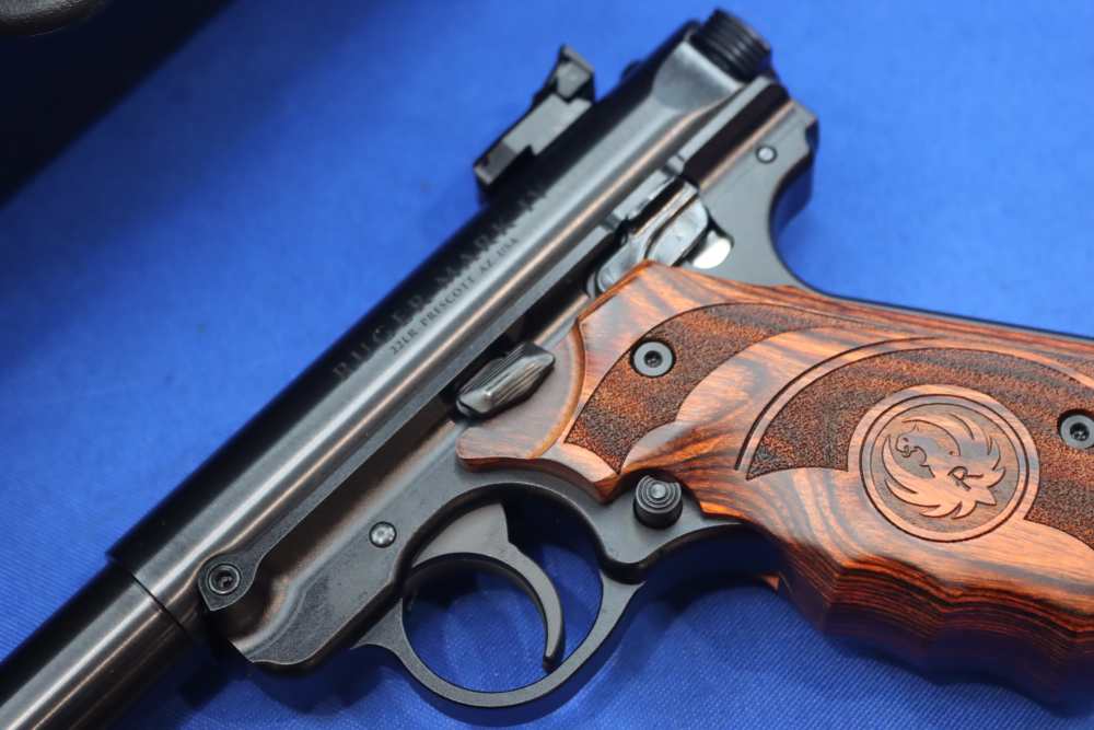 Ruger Model MARK IV TARGET Pistol 22LR 5.5" 10RD MKIV MK4 40159 Wood SA 22-img-4
