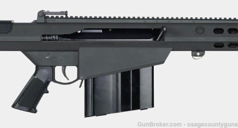 Barrett M107A1-S - 20" Fluted - 50 BMG - Black-img-3