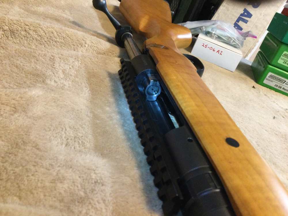 CUSTOM SAVAGE LH MODEL 110 RIFLE in .25-06 AI Cal. W/ACCESSORIES-img-46