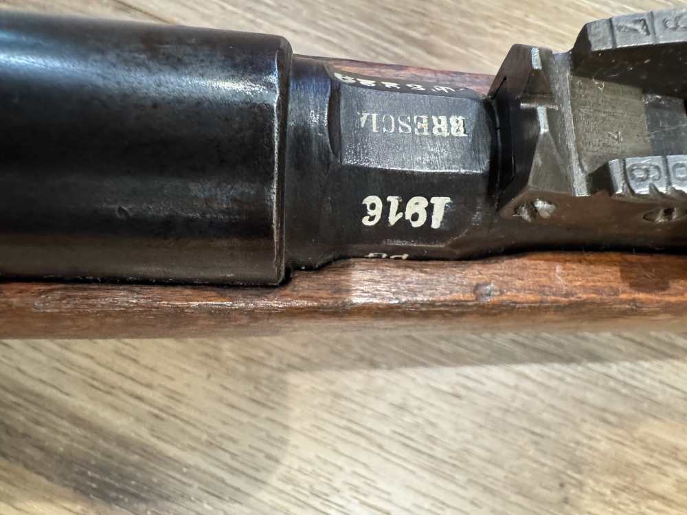 1916 Brescia Carcano M91/28 6.5mm rebuild of M91TS ww1 ww2-img-31