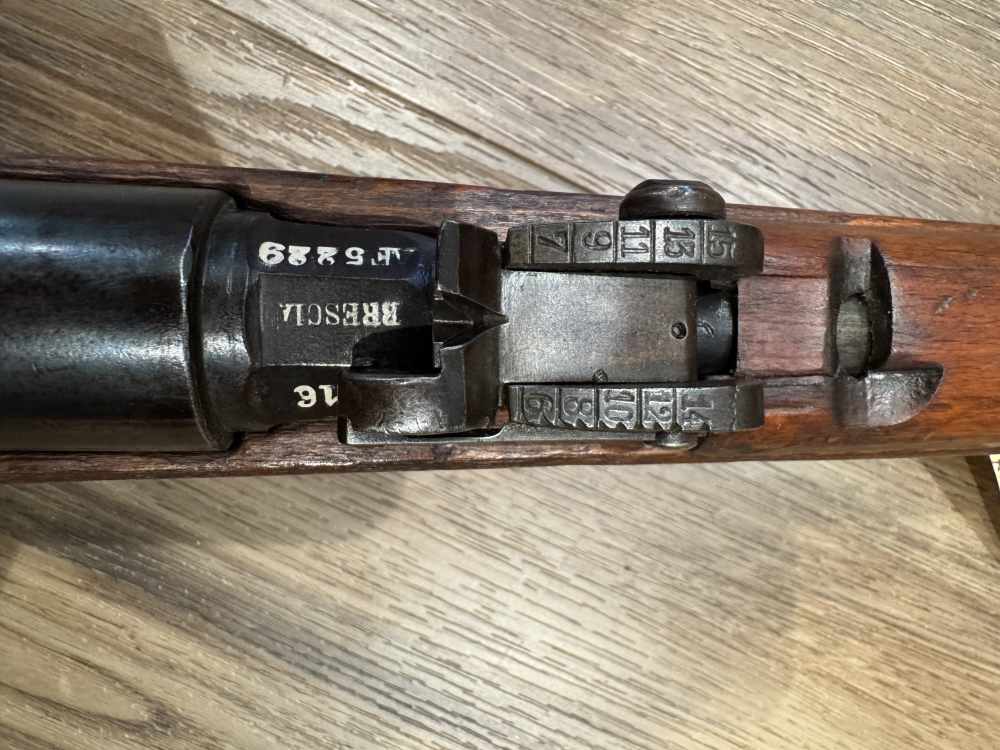 1916 Brescia Carcano M91/28 6.5mm rebuild of M91TS ww1 ww2-img-29