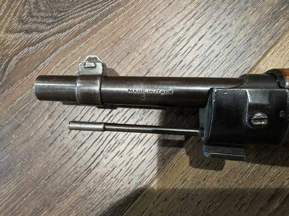 1936 Beretta Gardone Carcano M91/28 6.5mm ww2 Navy marked-img-14