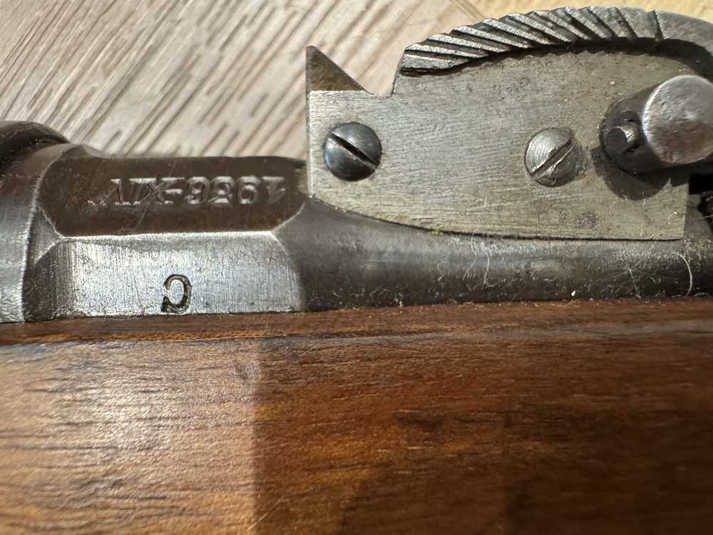 1936 Beretta Gardone Carcano M91/28 6.5mm ww2 Navy marked-img-9