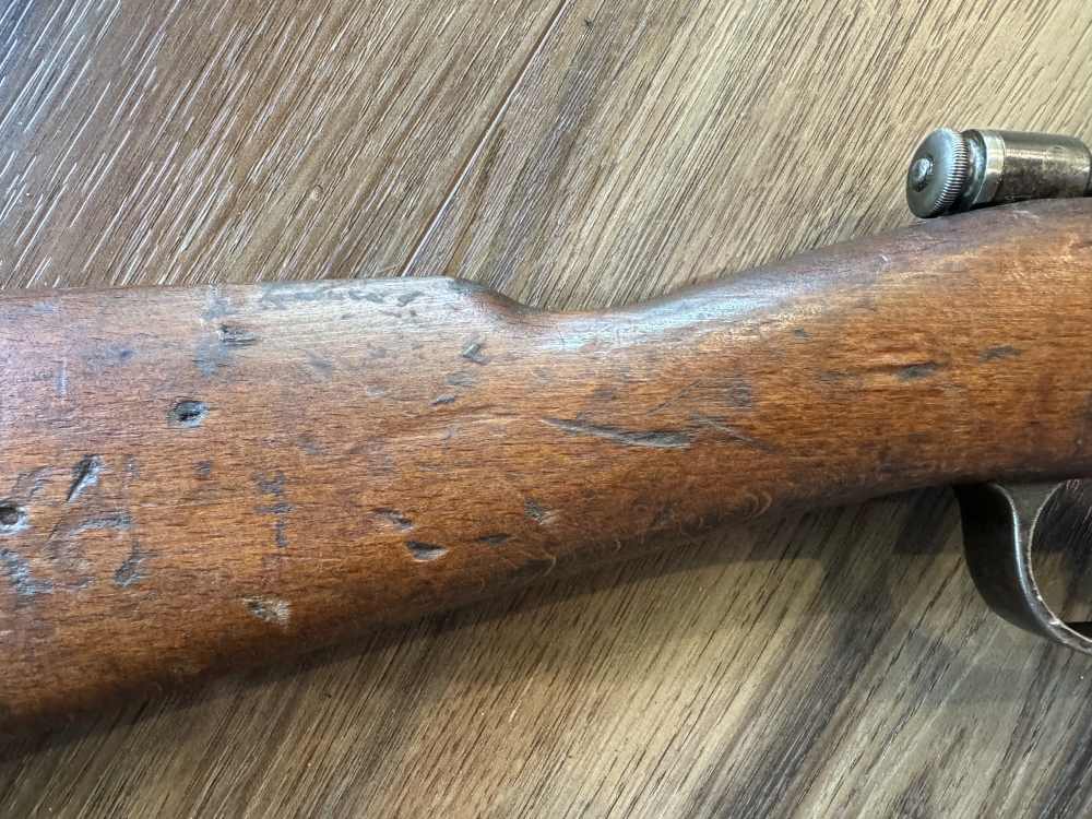Carcano M38 Cavalry Carbine Folding bayonet ww2 6.5x52mm-img-2
