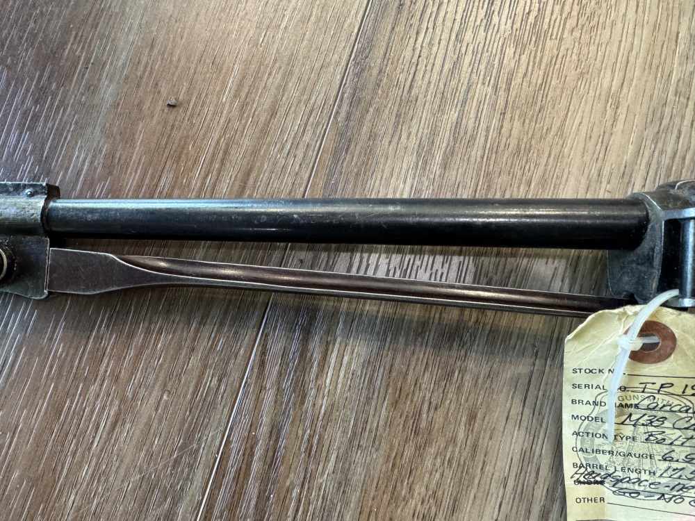 Carcano M38 Cavalry Carbine Folding bayonet ww2 6.5x52mm-img-14