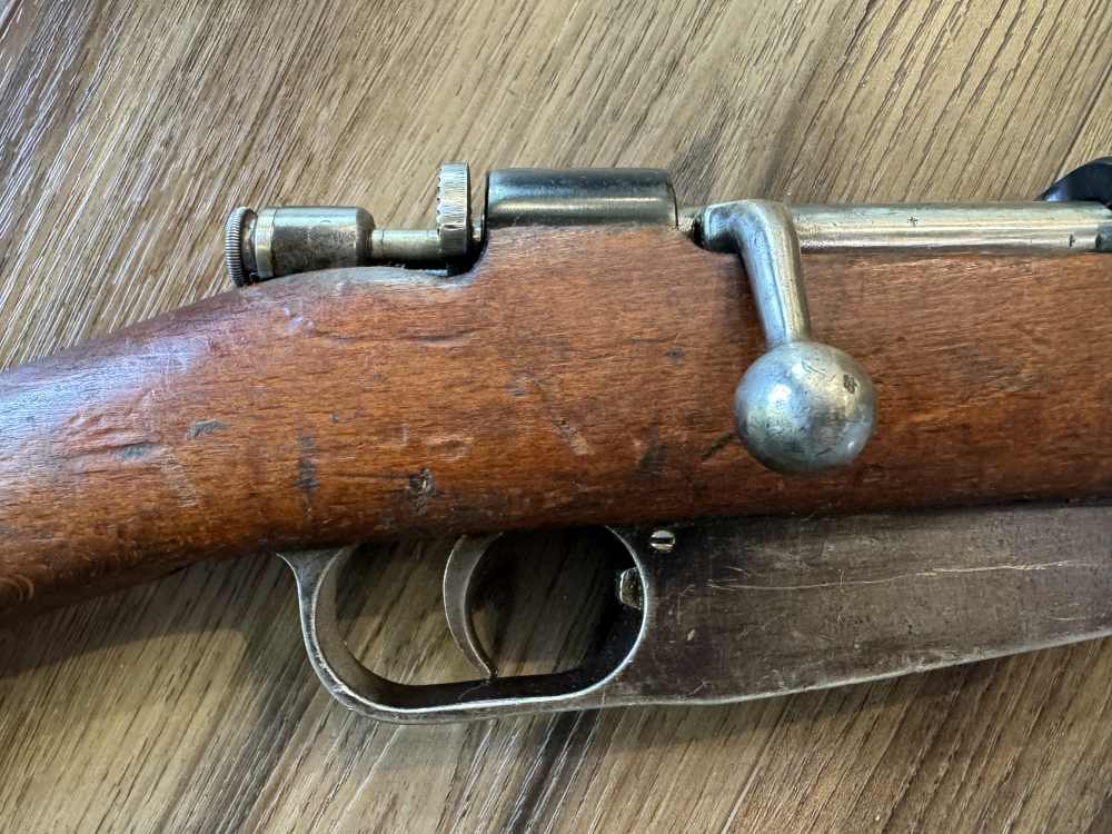 Carcano M38 Cavalry Carbine Folding bayonet ww2 6.5x52mm-img-3