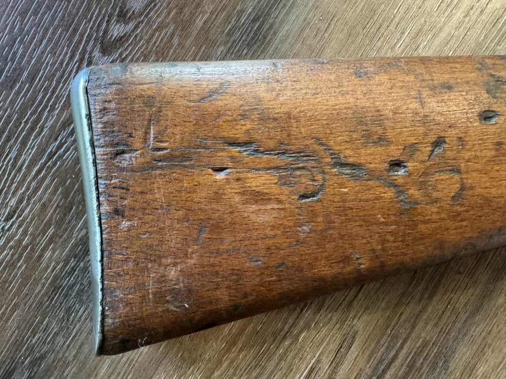 Carcano M38 Cavalry Carbine Folding bayonet ww2 6.5x52mm-img-1