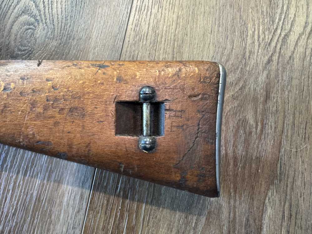 Carcano M38 Cavalry Carbine Folding bayonet ww2 6.5x52mm-img-23