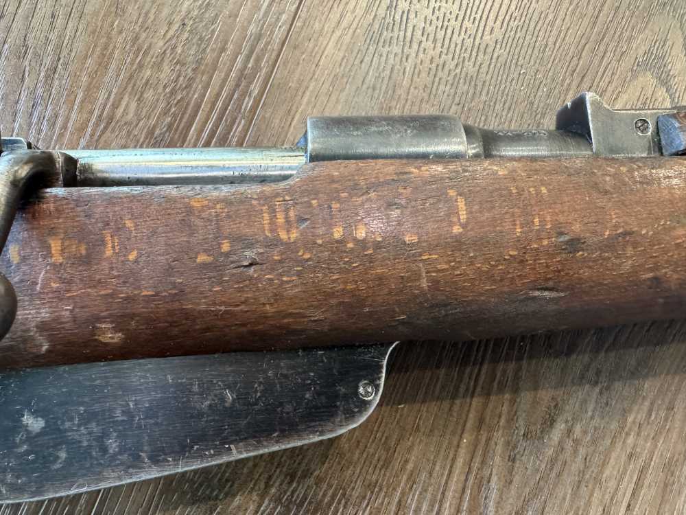 1942 Carcano Gardone M38 Cavalry Carbine Folding bayonet 6.5x52mm-img-4