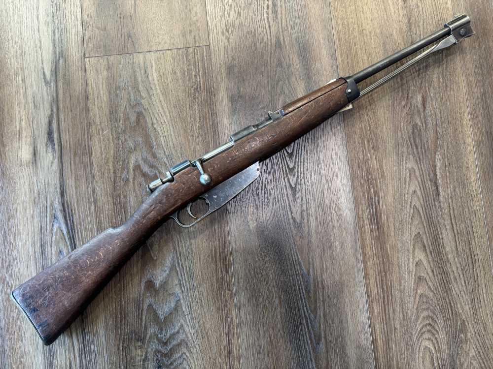 1942 Carcano Gardone M38 Cavalry Carbine Folding bayonet 6.5x52mm-img-0