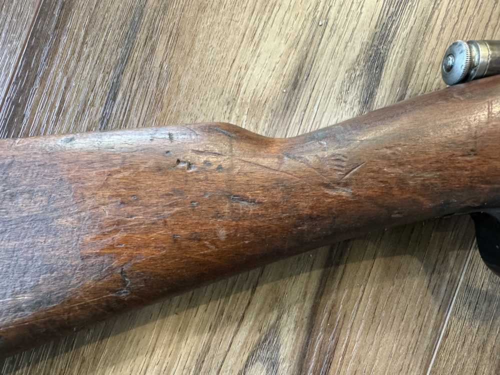  Carcano M38 Cavalry Carbine Folding bayonet 6.5mm ww2-img-2