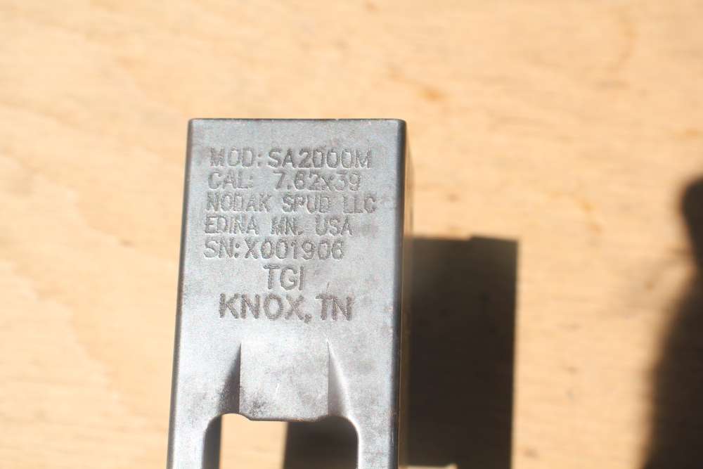 10rd Low Cap AMD-65  SA2000M AK Single Stack Receiver 7.62x39 Narrow Mag-img-6