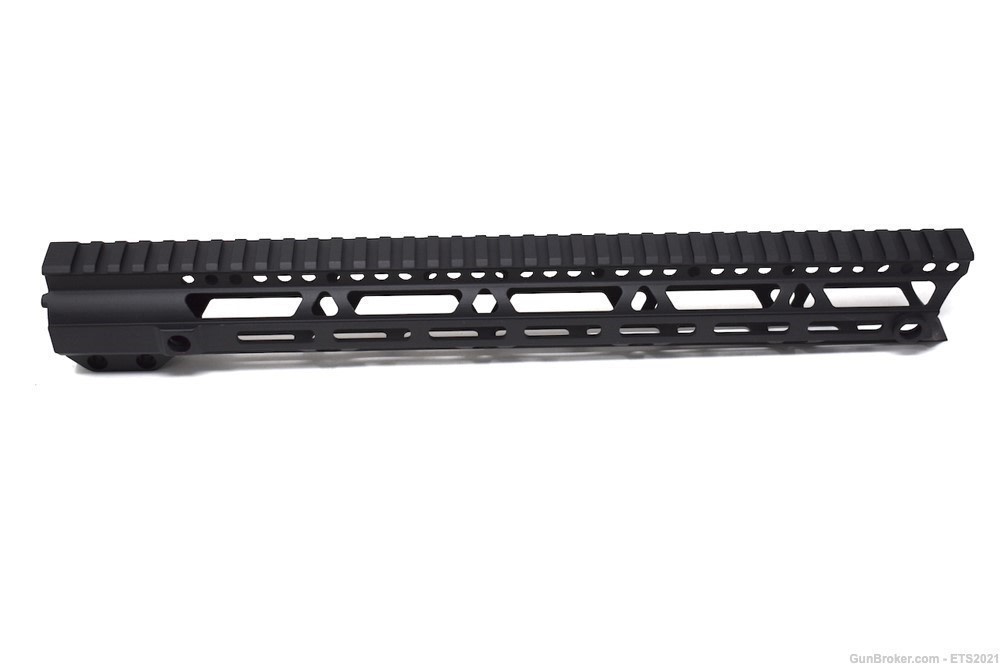 AR15 15'' M-LOK Free Float Handguard rail with Picatinny rail Eclipse-img-2