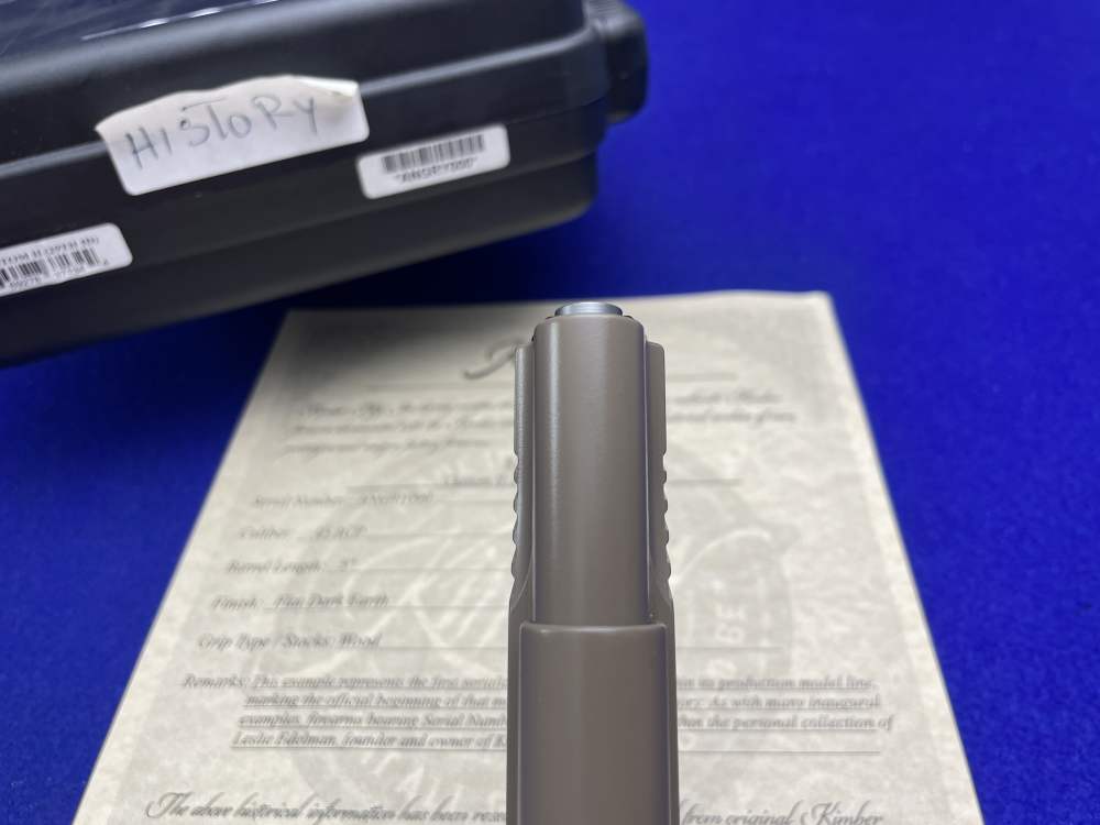 Kimber Custom II (29th ID) .45ACP FDE -FIRST SERIALIZED EXAMPLE- #ANGRY000-img-34