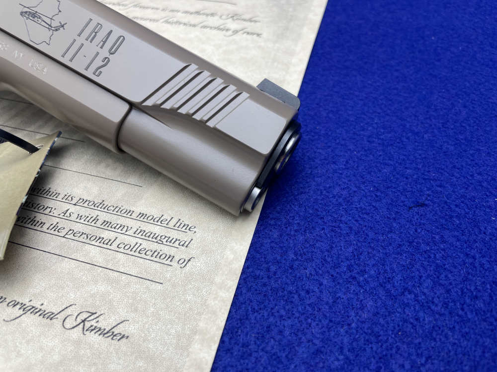 Kimber Custom II (29th ID) .45ACP FDE -FIRST SERIALIZED EXAMPLE- #ANGRY000-img-20